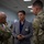 Maj. Gen. Roger Cloutier tours the Joint Task Force