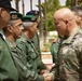 Maj. Gen. Cloutier meets with the Maj. Gen. Belkhir El Farouk