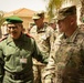 Maj. Gen. Cloutier meets with the Maj. Gen. Belkhir El Farouk