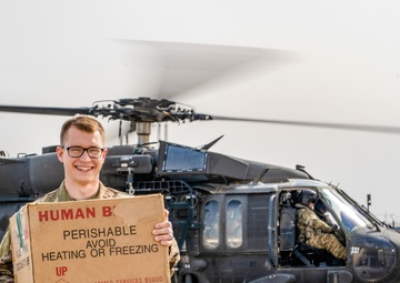 Sgt. Hess for The Armed Services Blood Program