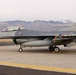 A U.S. Air Force F-16 Fighting Falcon from the 555th Fighter Squadron is on the flight line at Aviano Air Base, Italy, March 27, 2019.