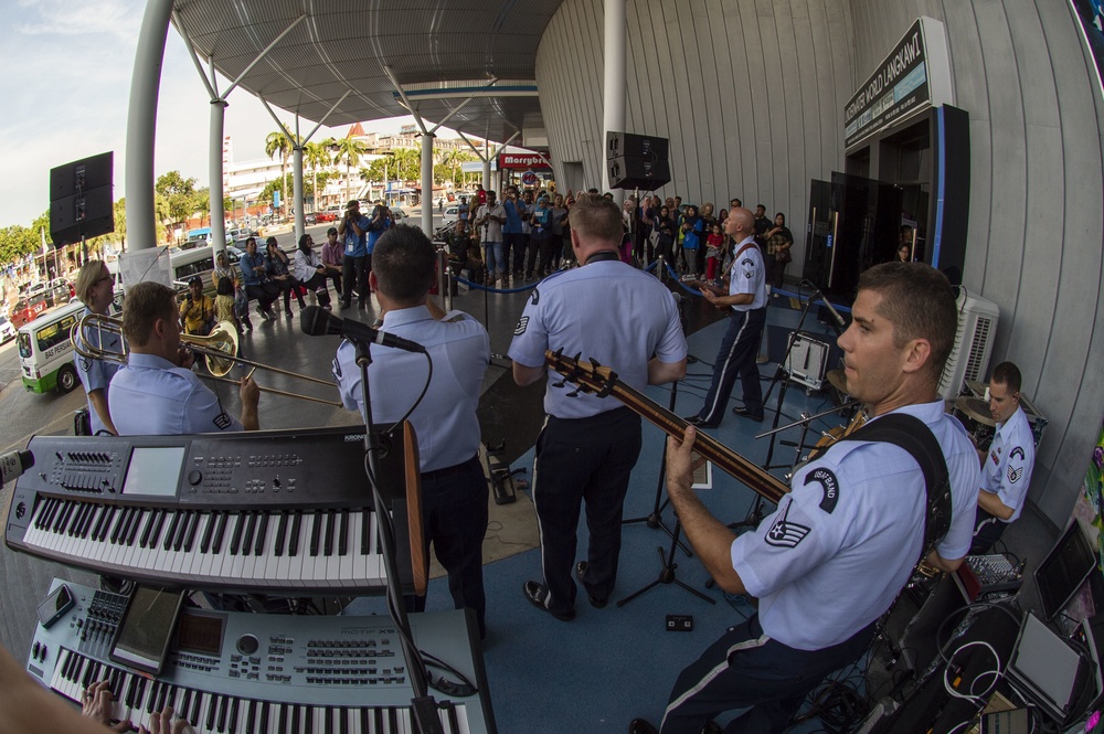 U.S. Air Force Band of the Pacific strikes a cord in Malaysia