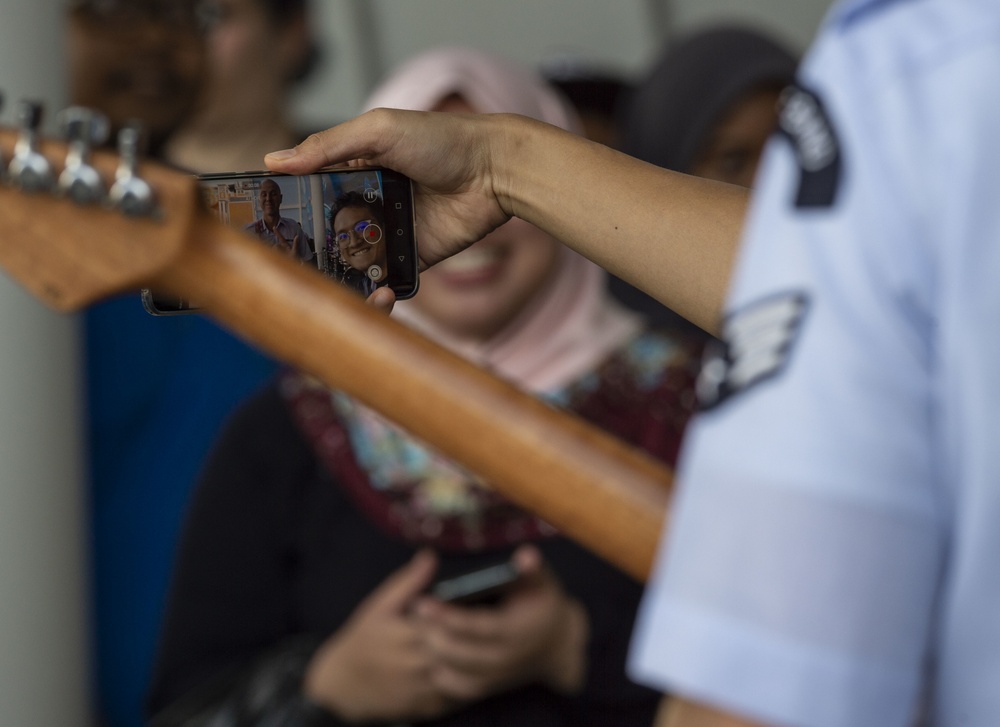 U.S. Air Force Band of the Pacific strikes a cord in Malaysia