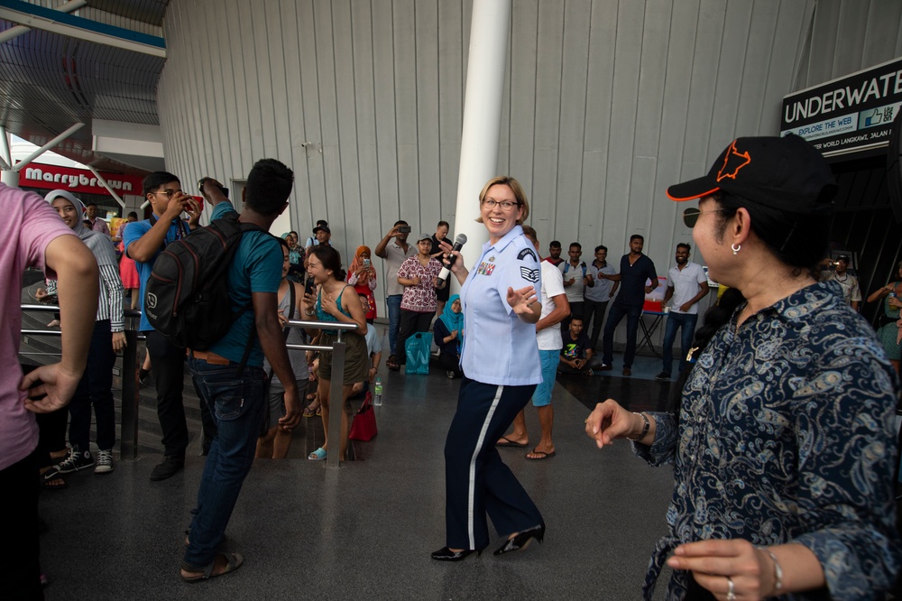 U.S. Air Force Band of the Pacific strikes a cord in Malaysia