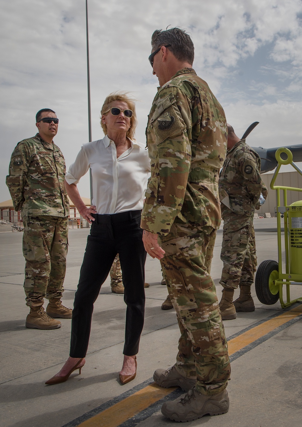 U.S. Ambassador visits AUAB Airmen