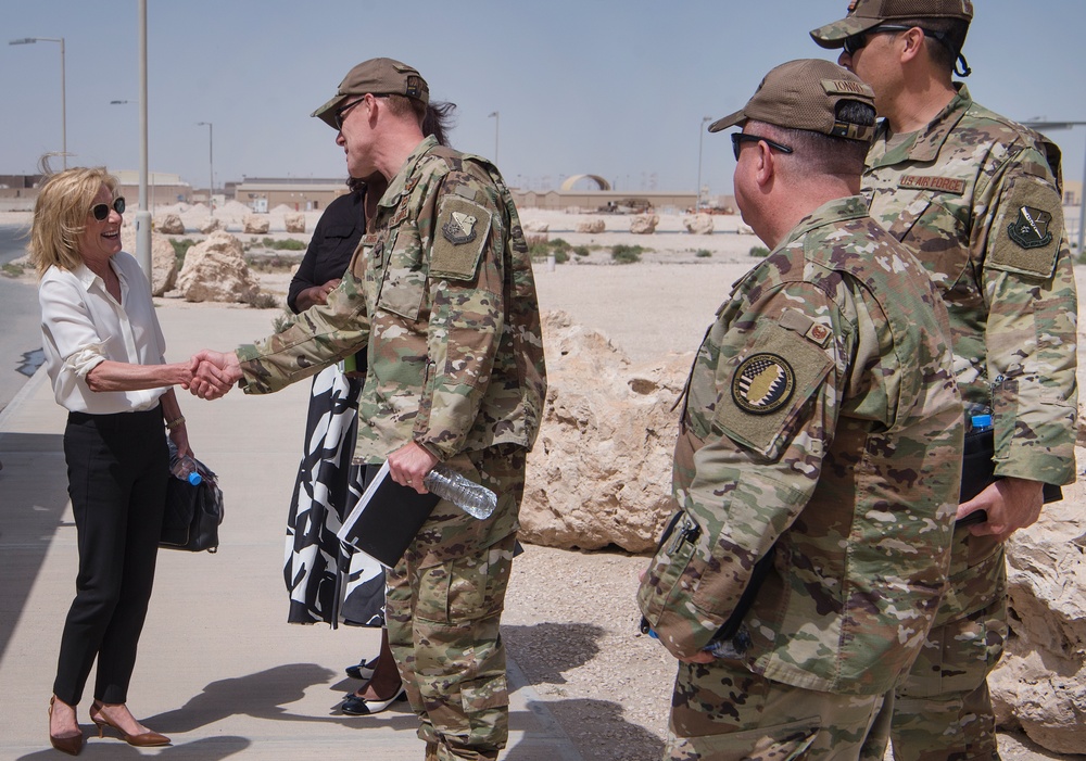 U.S. Ambassador visits AUAB Airmen