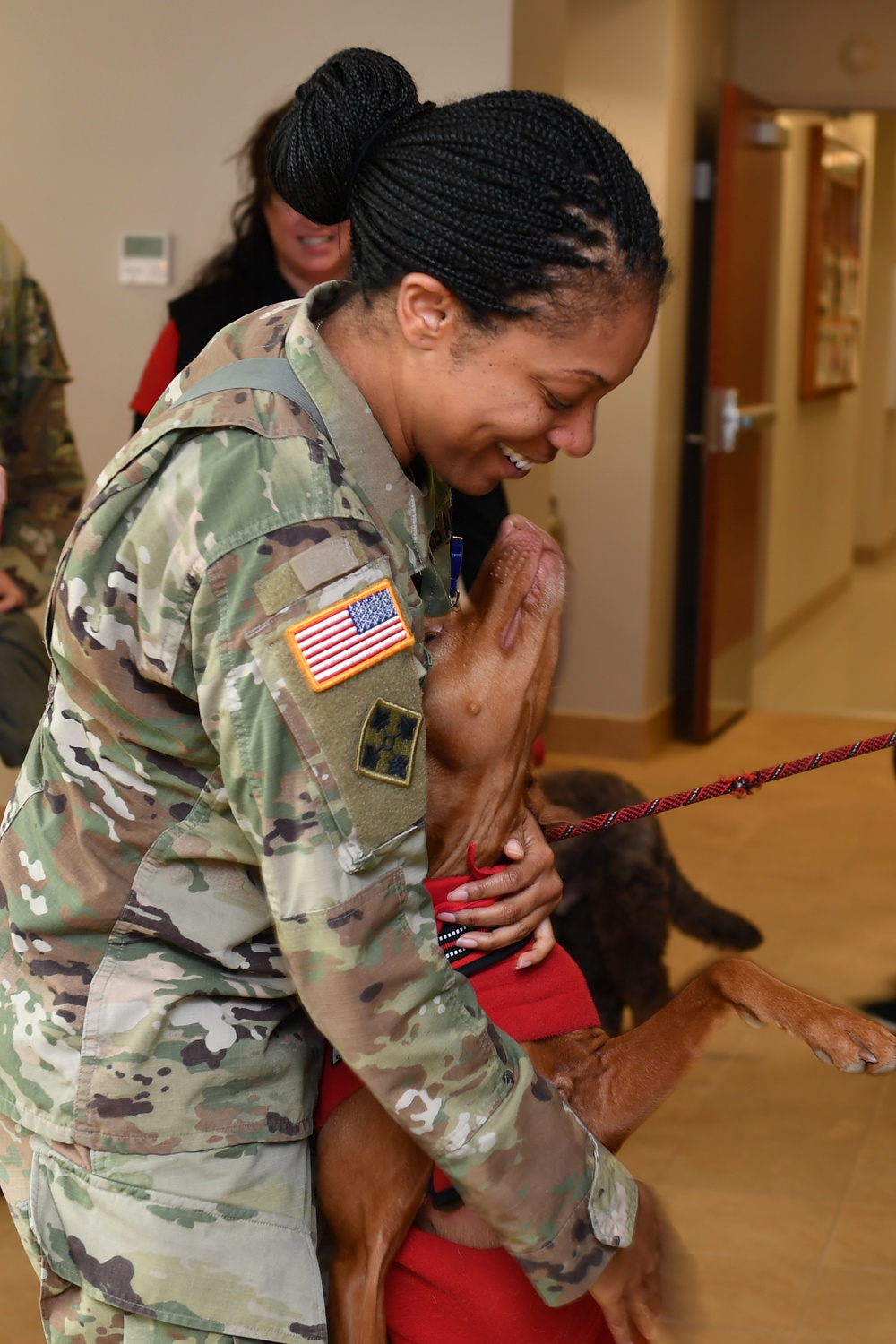 Red Cross pet therapy mends ruff times