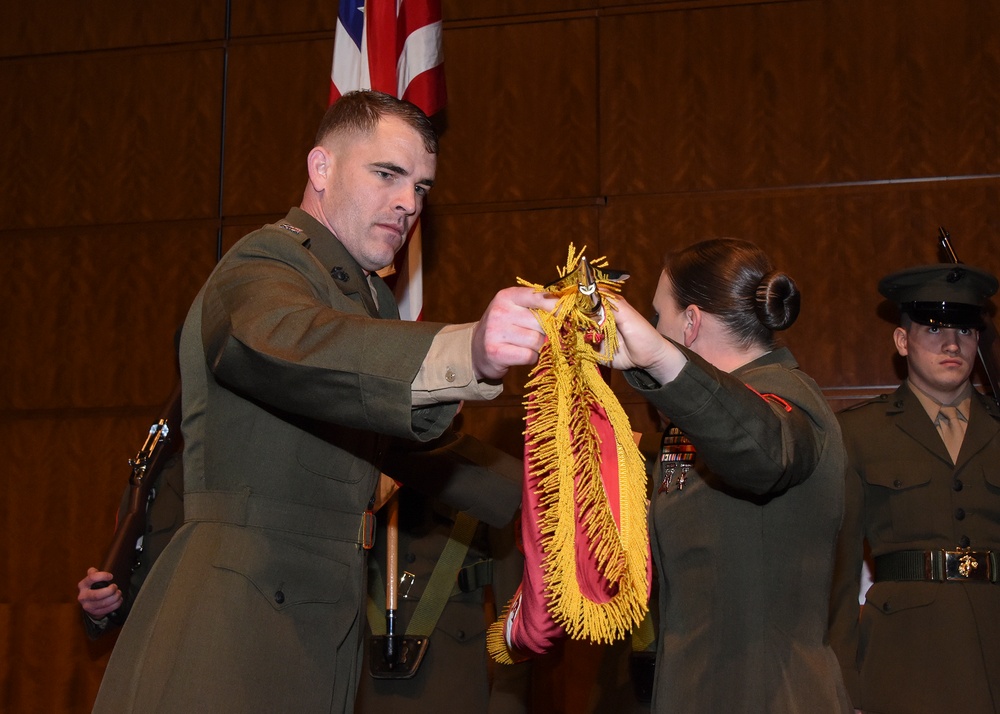 Deactivation ceremony spurs new beginning for Marine Corps GEOINT training