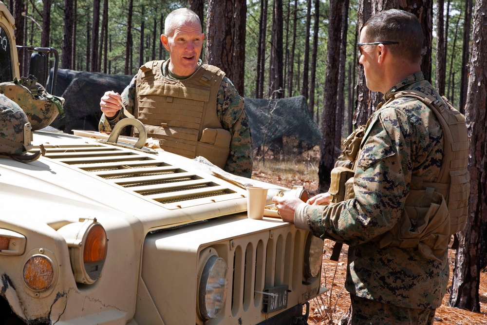 Marine Forces Command Commanding General Visit