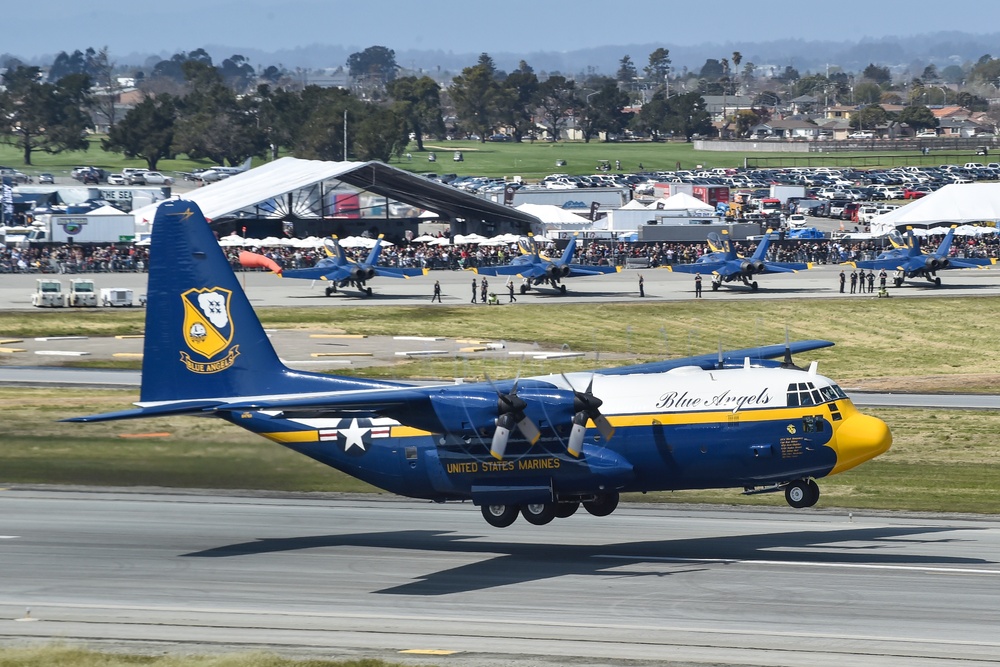 Blue Angels Soar Over Salinas