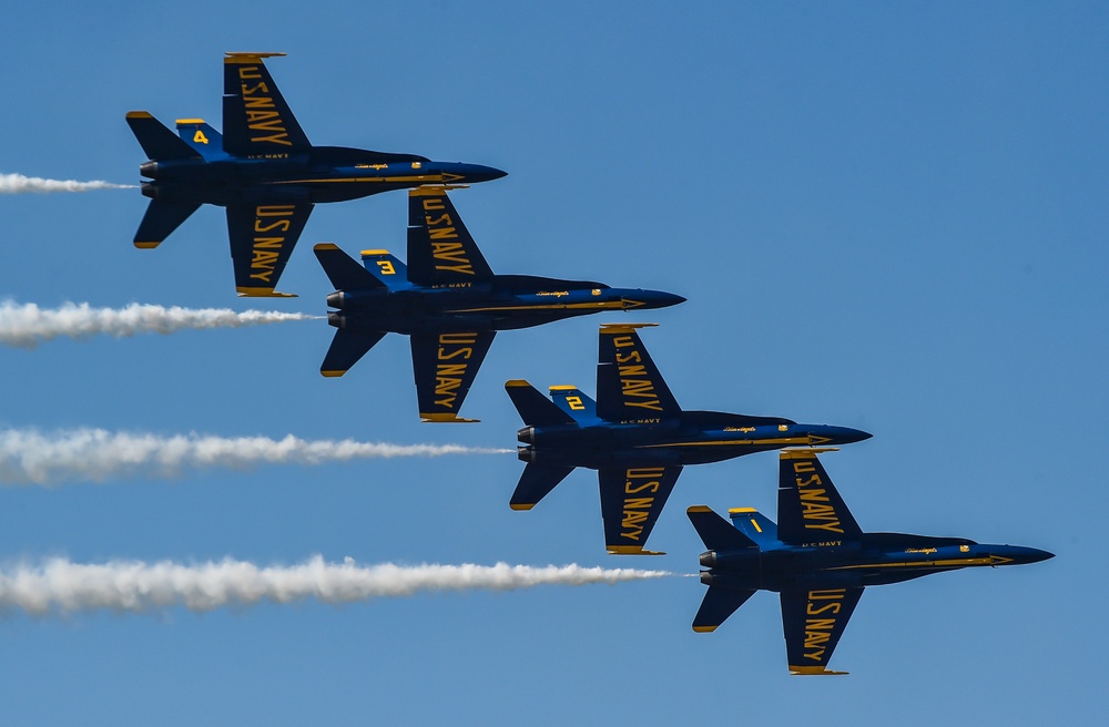 Blue Angels Soar Over Salinas