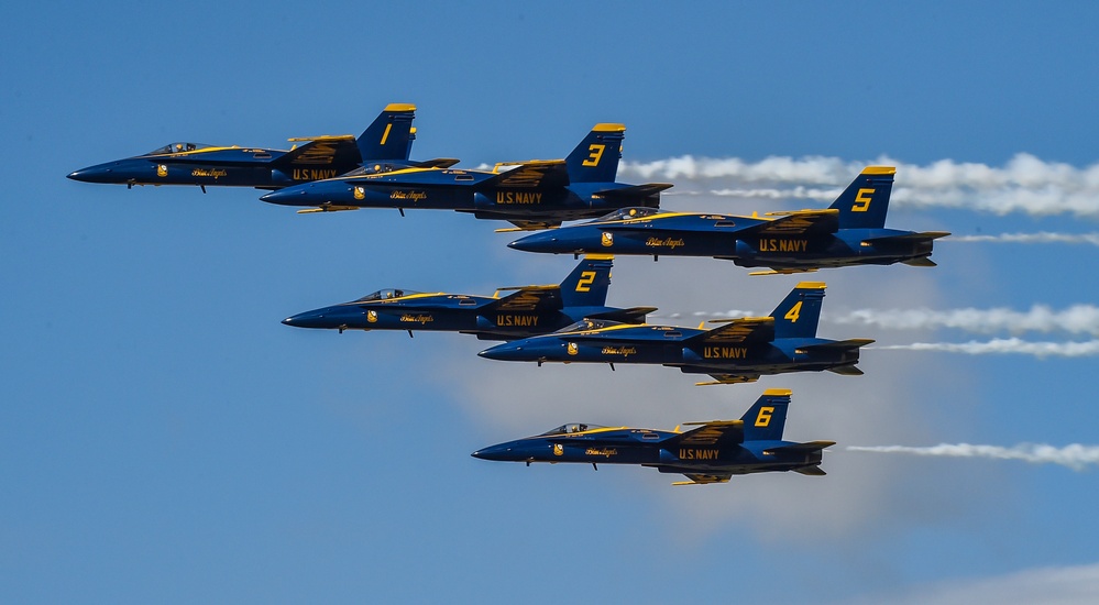 Blue Angels Soar Over Salinas