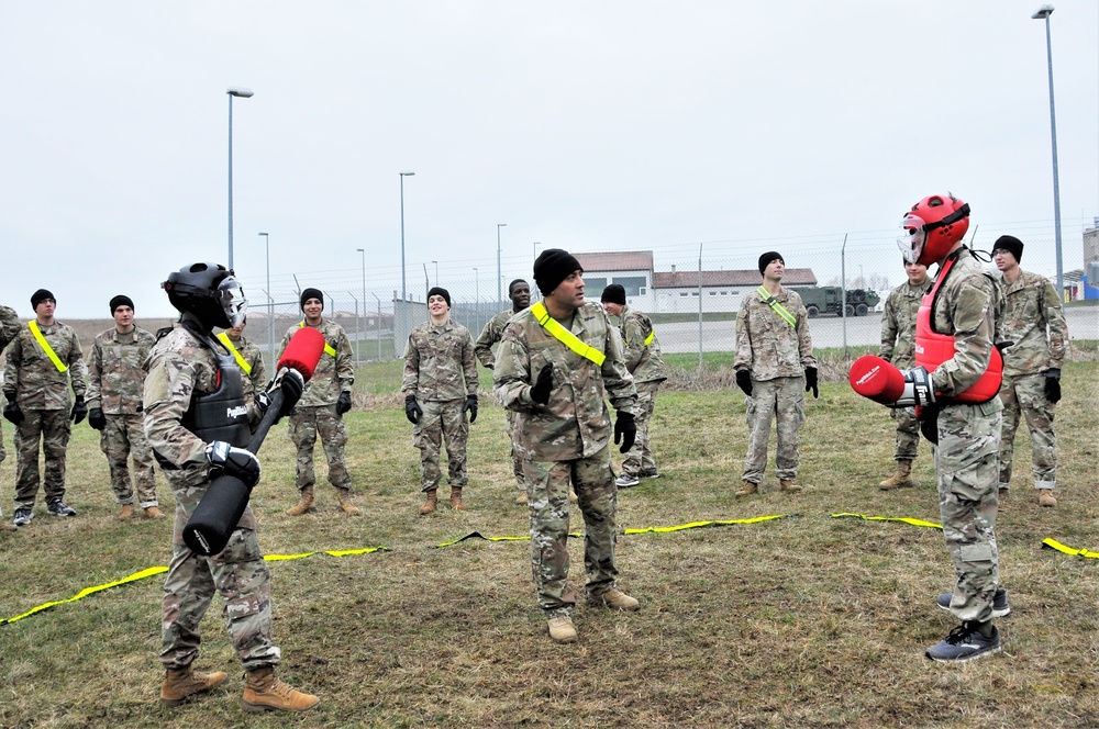 Pugil Sticks Training