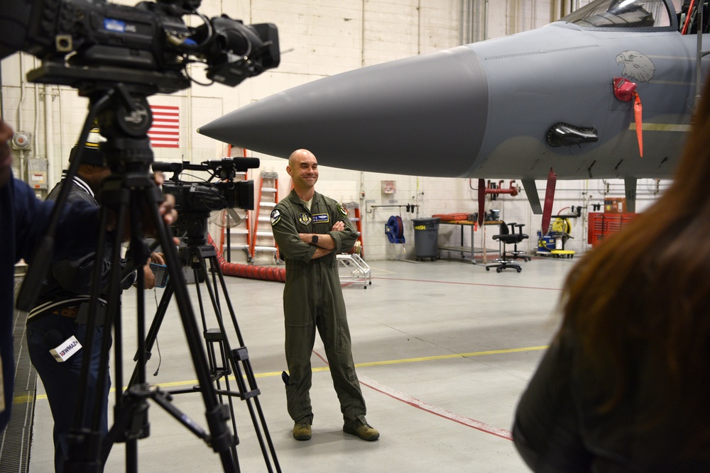 Media F-15 pilot interview