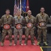 2018 Ohio Army National Guard Combatives Tournament weight division champions