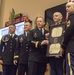 Sgt. Robert K. Debolt recieves the Distinguished Service Cross at Fort Riley.