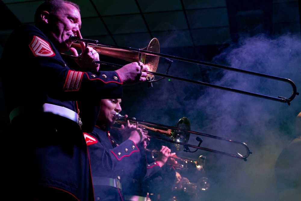 U.S. Marine Corps Forces, Pacific band perform on MCBH