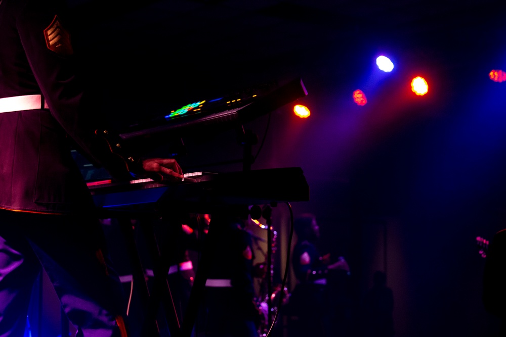 U.S. Marine Corps Forces, Pacific band perform on MCBH