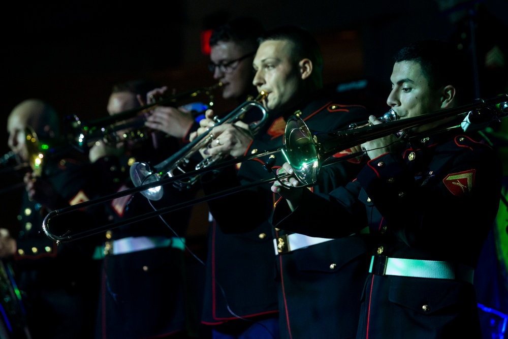 U.S. Marine Corps Forces, Pacific band perform on MCBH