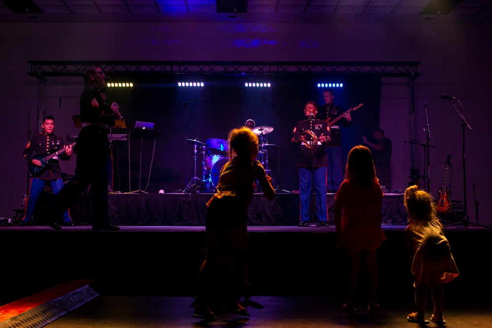 U.S. Marine Corps Forces, Pacific band perform on MCBH