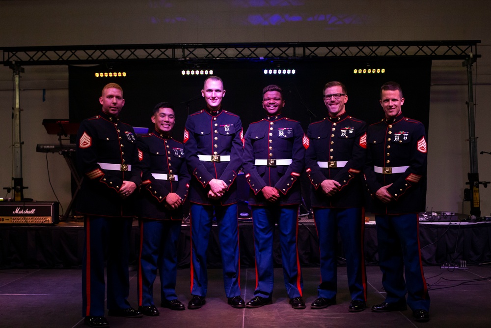 U.S. Marine Corps Forces, Pacific band perform on MCBH