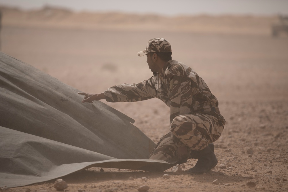 U.S. Military arrives for African Lion 2019