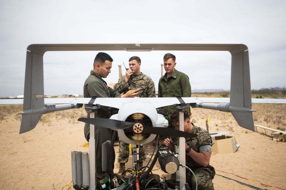 VMU-1 Launches the RQ-21A Blackjack
