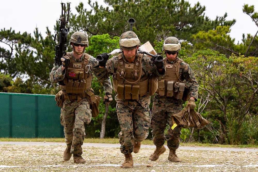 CLB-31 Marines refine machine gun team fundamentals