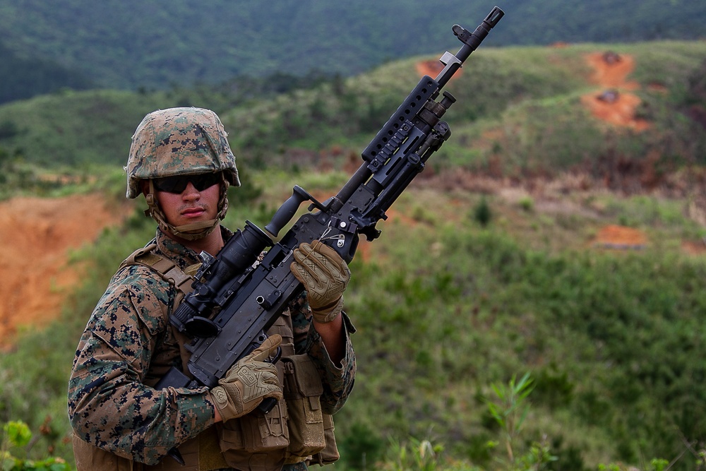 CLB-31 Marines refine machine gun team fundamentals