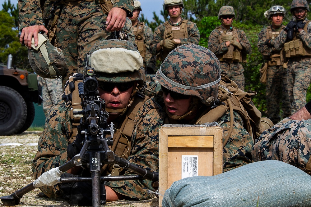 CLB-31 Marines refine machine gun team fundamentals