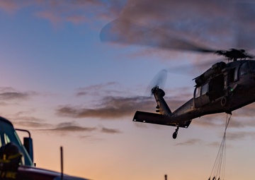 HSC 25 helps fight grass fire