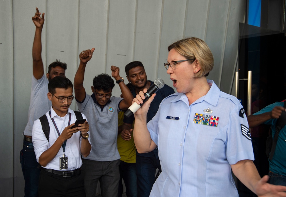 AF Band of the Pacific spreads joy through song in Malaysia