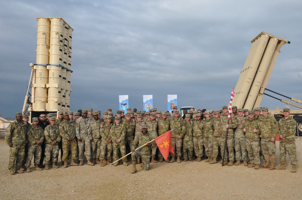 THAAD deployment to Israel closing ceremony