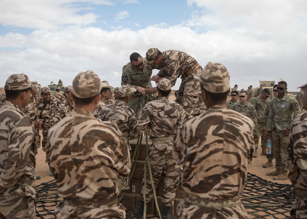 U.S. Armed forces in full swing at African Lion 2019
