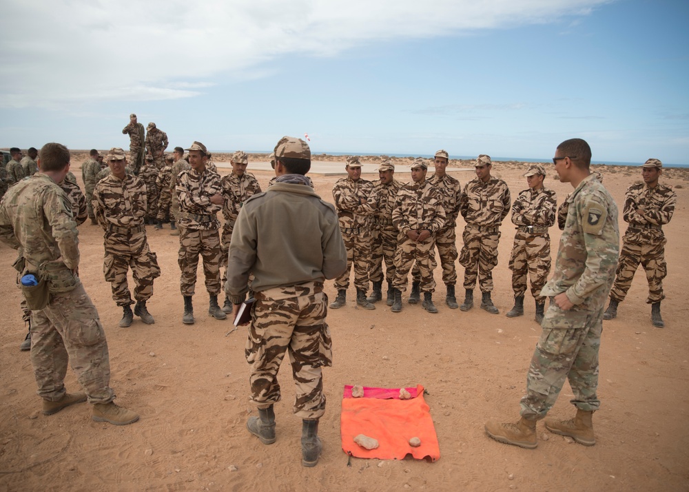 U.S. Armed forces in full swing at African Lion 2019
