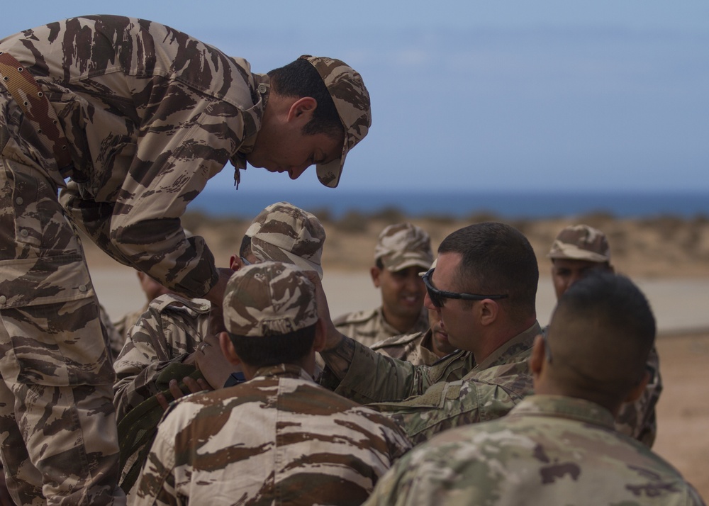 U.S. Armed forces in full swing at African Lion 2019