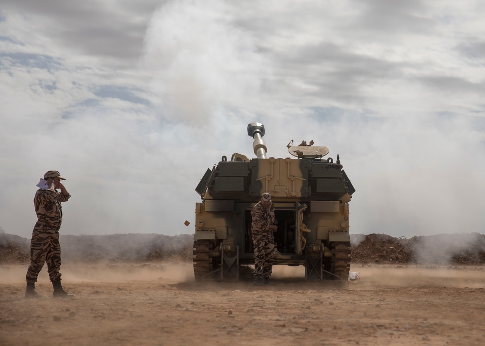 U.S. Armed forces in full swing at African Lion 2019