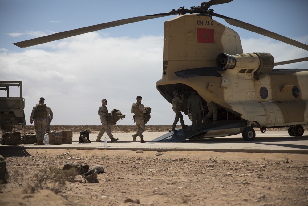 U.S. Armed forces in full swing at African Lion 2019