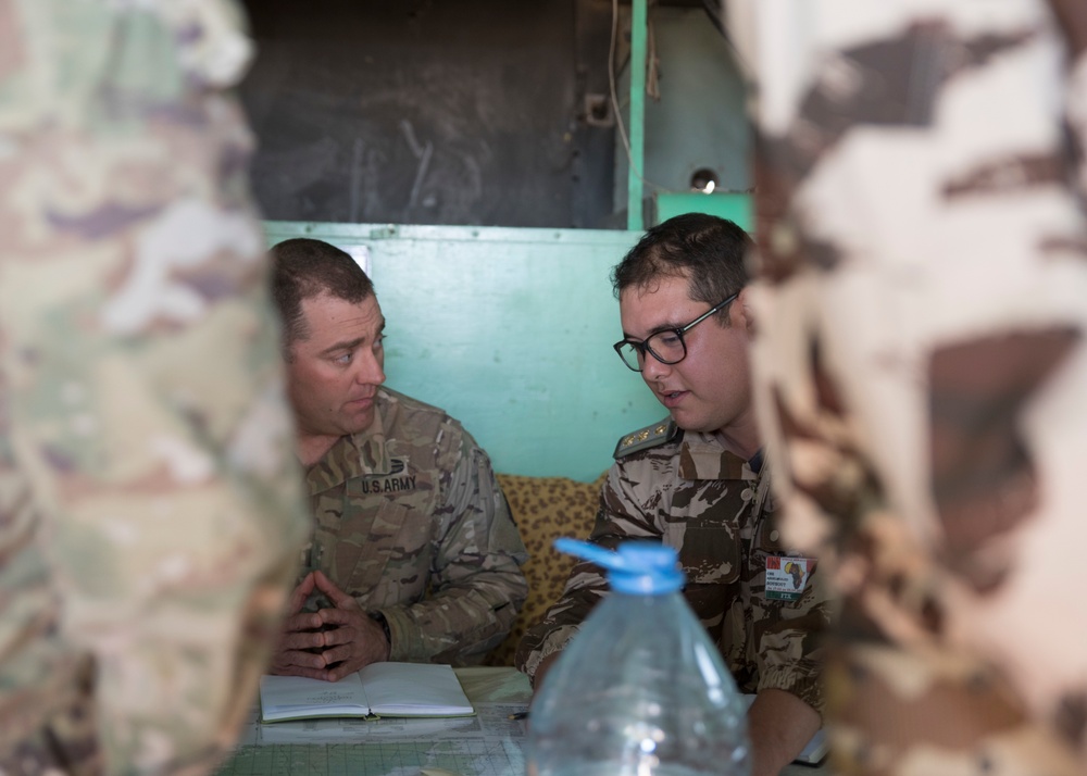 U.S. Armed forces in full swing at African Lion 2019