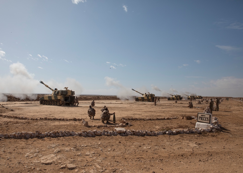 U.S. Armed forces in full swing at African Lion 2019