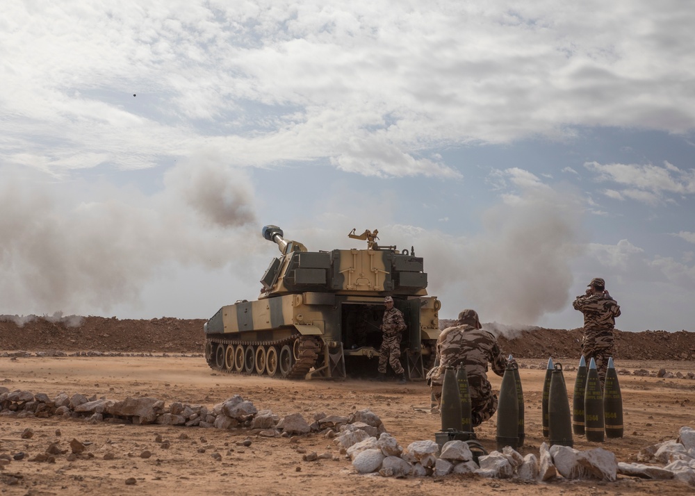 U.S. Armed forces in full swing at African Lion 2019