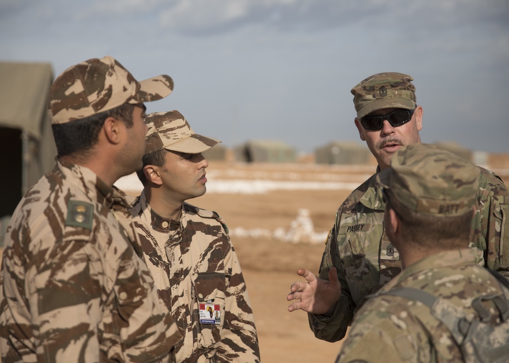 U.S. Armed forces in full swing at African Lion 2019