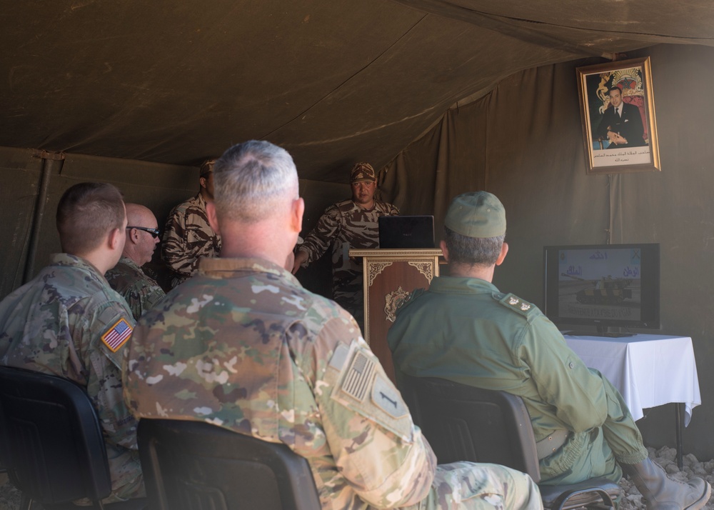 U.S. Armed forces in full swing at African Lion 2019