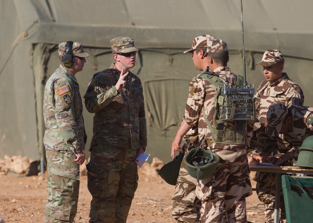 U.S. Armed forces in full swing at African Lion 2019