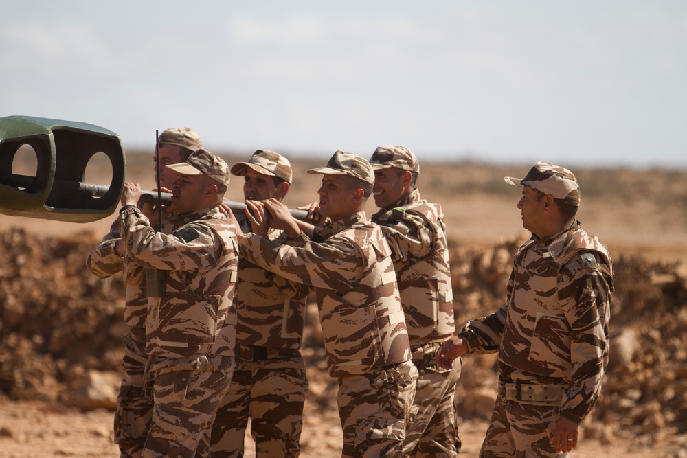 U.S. Armed forces in full swing at African Lion 2019