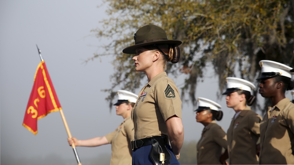 Witness The Triumph: Charlie Company Graduates From MCRD Parris Island