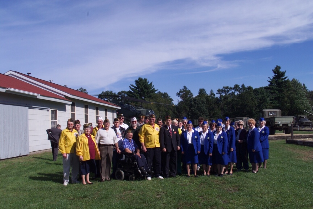 Miss America visits Fort McCoy in September 2000