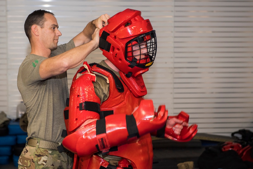 Get Back: 91st SFG Airmen complete baton training