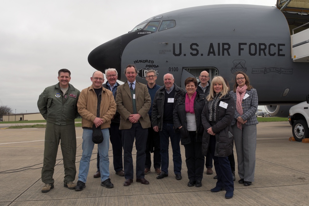 RAF Mildenhall opens doors to local leaders