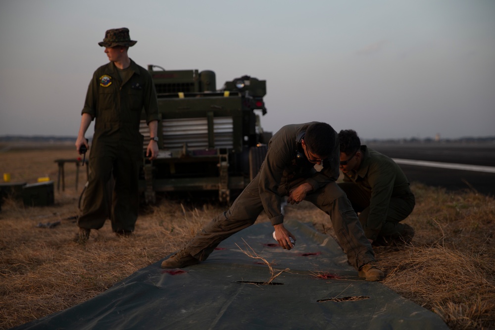 Balikatan 2019: Expeditionary airfield technicians walk the line